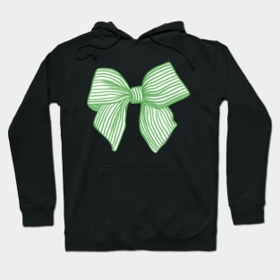 Coquette Kelly Green Bow Hoodie